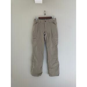 DULUTH Khaki Tan Stretch Cargo Outdoor Hiking Pants Size Women's 6x31